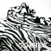 Sleeper’z - Couverture plaid polaire pour canapé ou lit - chaud et doux - motif animaux zèbre - 160x220cm - B07BMYXPXQ